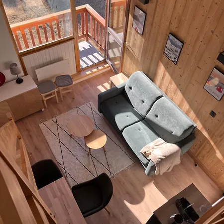 Appt Plagne Villages Skis Aux Pieds - Les Hameaux 2 Apartament La Plagne
